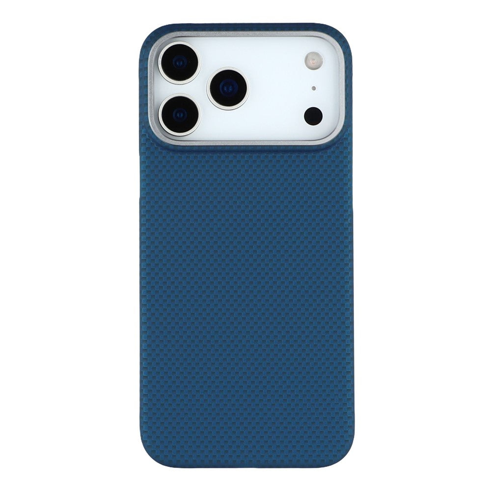 iPhone 17 Pro Max 0.8mm Ultra Slim Carbon Fiber Magnetic Cover with Magsafe - Blue