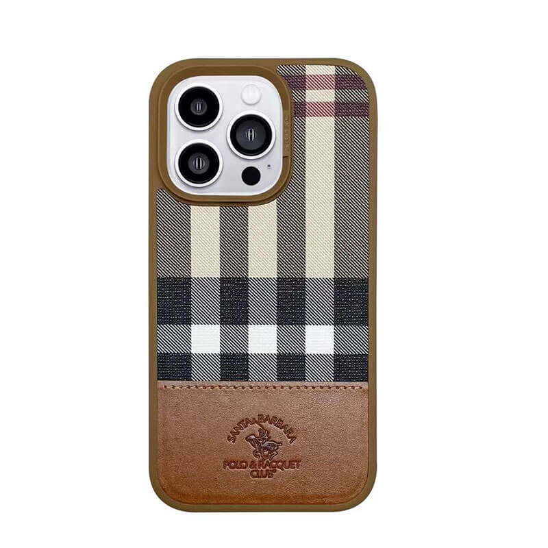 iPhone 14 Pro Santa Barbara Cyril Series Leather Case