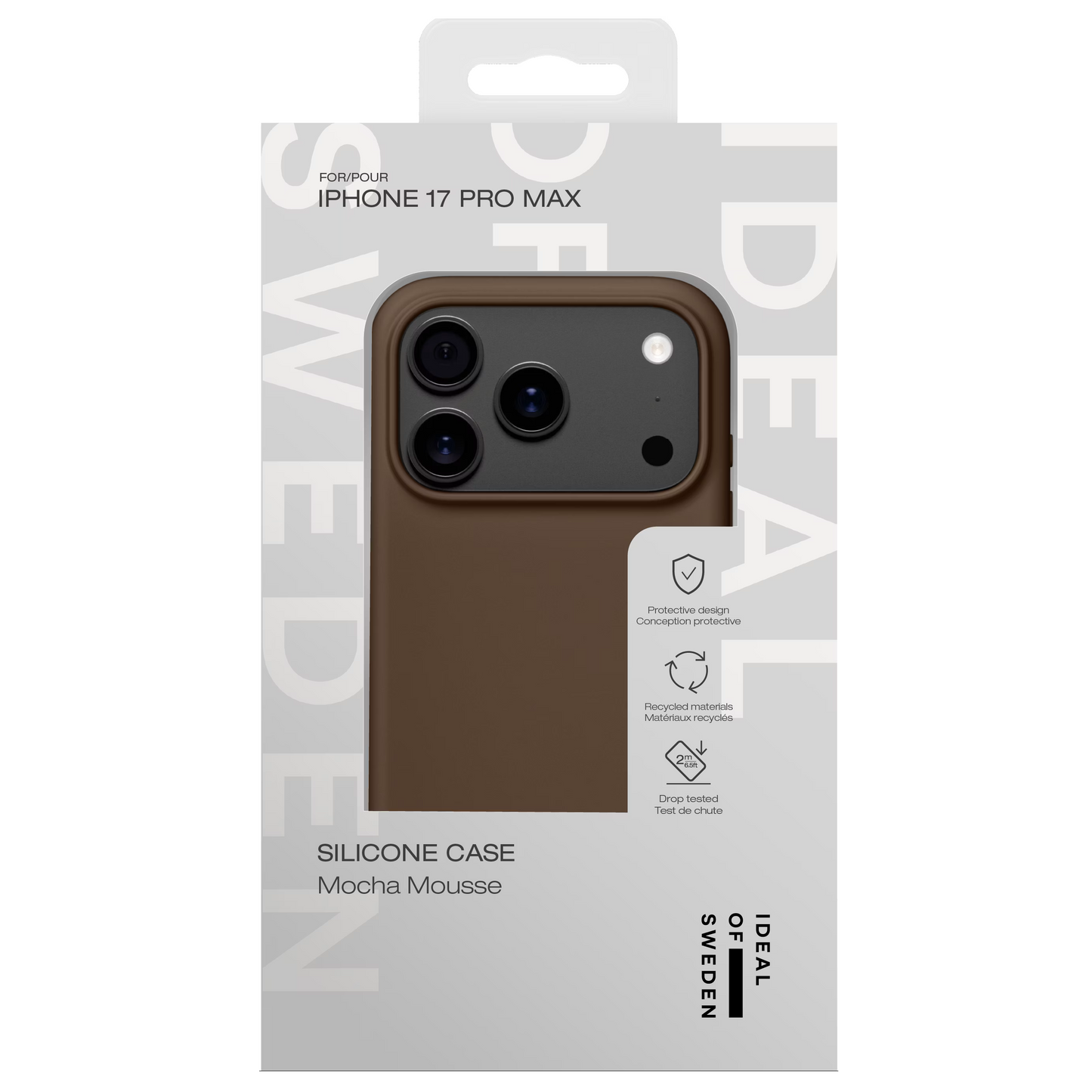 iPhone 17 Pro Max Original Liquid Silicon Non Slippery Case with Magsafe - Brown