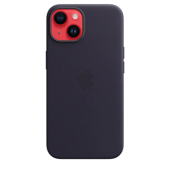 iPhone 14 Leather Case with Logo