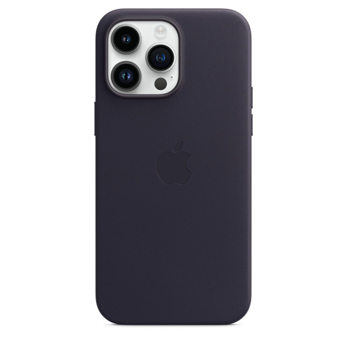 iPhone 15 Pro Max Leather Case - Dark Blue