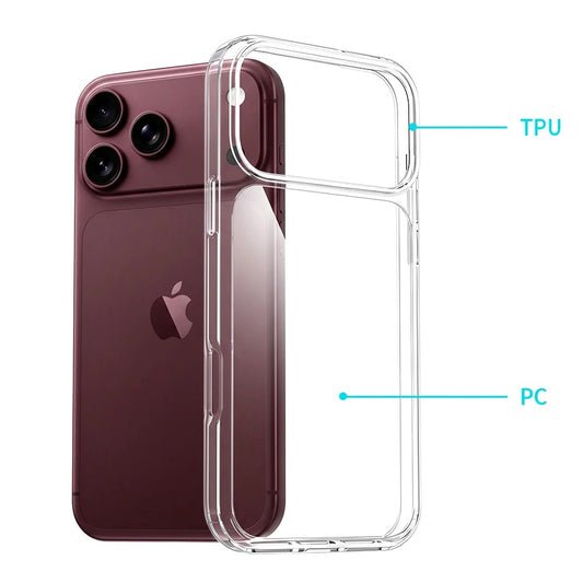 iPhone 18 Pro Soft TPU Crystal Clear Premium Transparent Cover