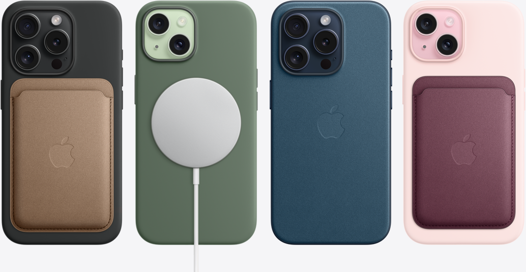 iPhone 14 FineWoven Wallet with IC Working- Mulberry