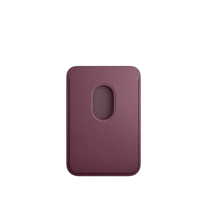 iPhone 15 FineWoven Wallet with IC Working- Mulberry