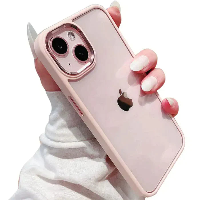 iPhone 14 Transparent Bumper Clear Case with Camera Protection