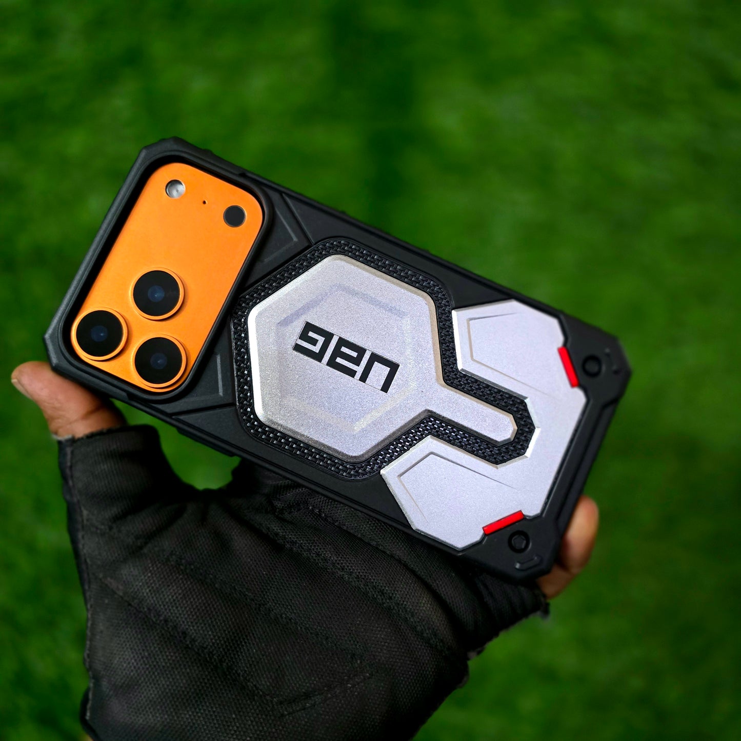 iPhone 17 Pro Max UAG Case, Monarch Pro Kevlar Series with Magsafe - Silver