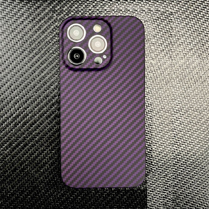 iPhone 15 Pro K-Doo Air Carbon Original Quality Full Coverage Case- Purple