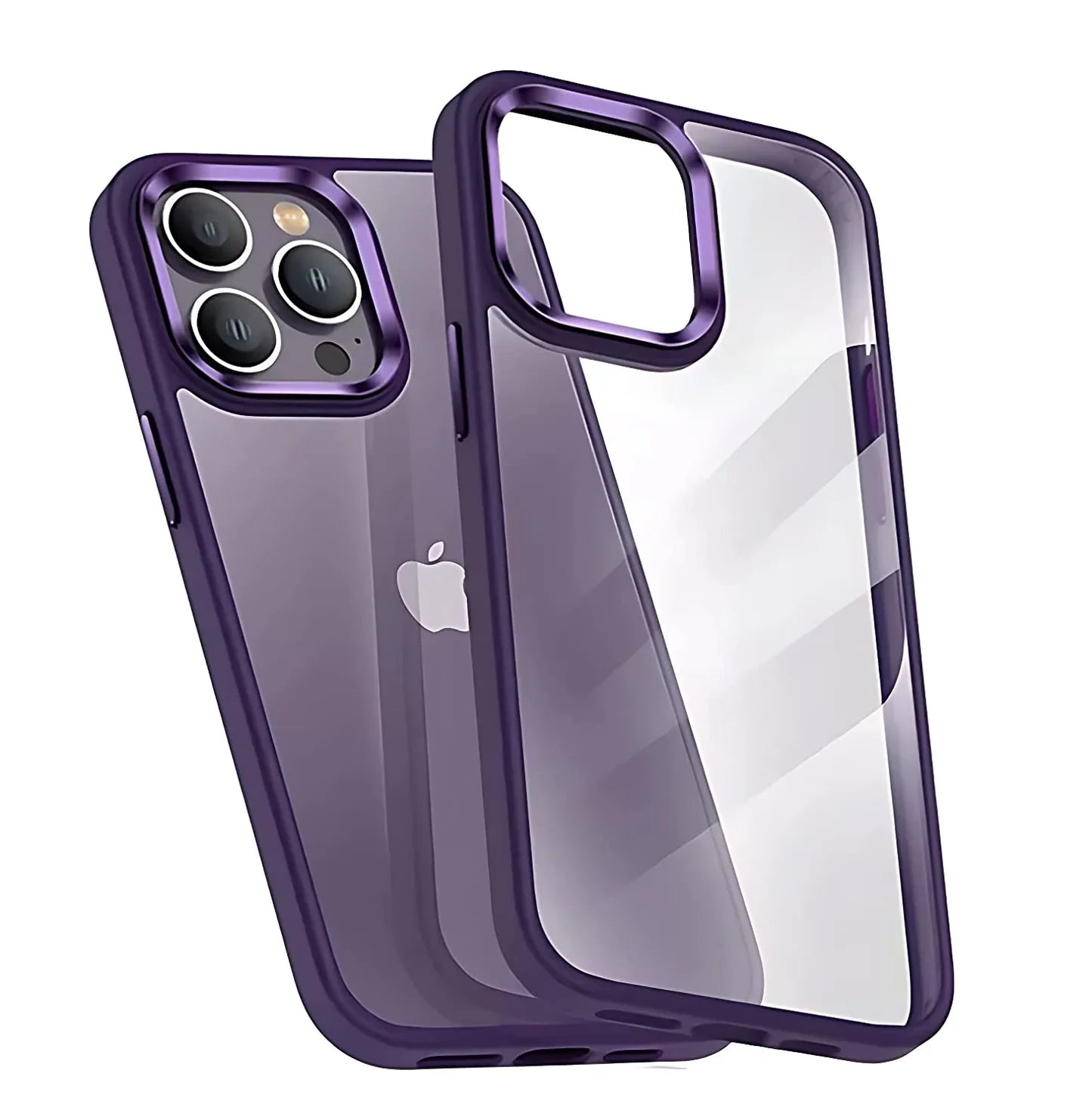 iPhone 14 Transparent Bumper Clear Case with Camera Protection