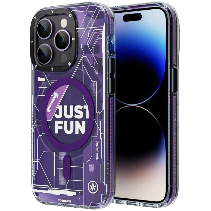 iPhone 14 Pro Original Youngkit Circuit Board Design Magsafe Case