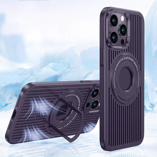 iPhone 13 MagSafe Magnetic Ring Holder Phone Case