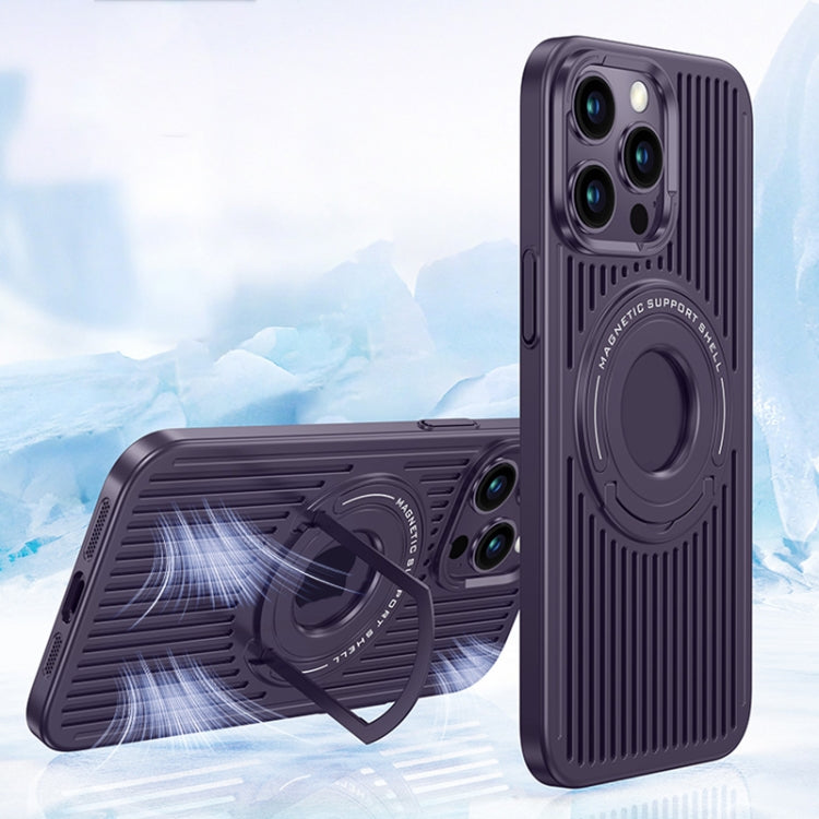 iPhone 14 Pro Max MagSafe Magnetic Ring Holder Phone Case