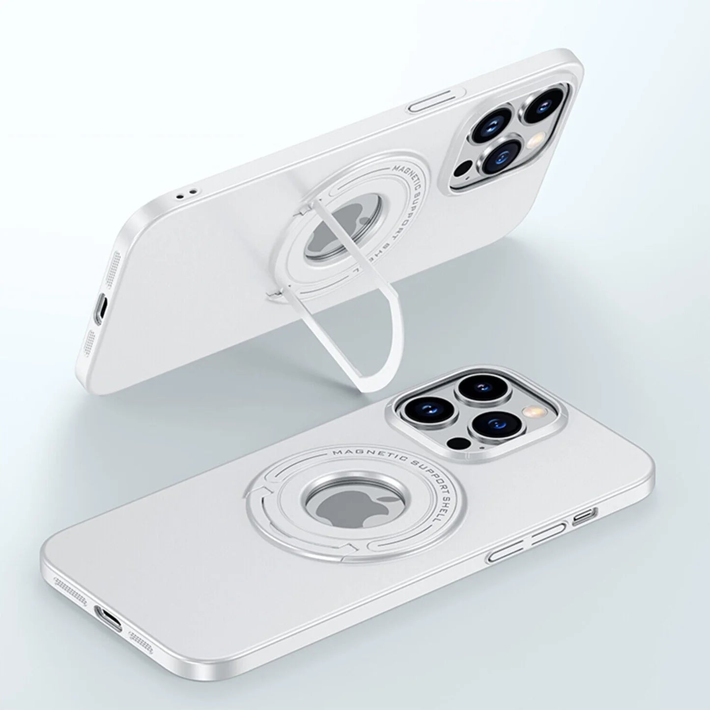 iPhone 13 Pro Magnetic Metal Stand Shockproof Case