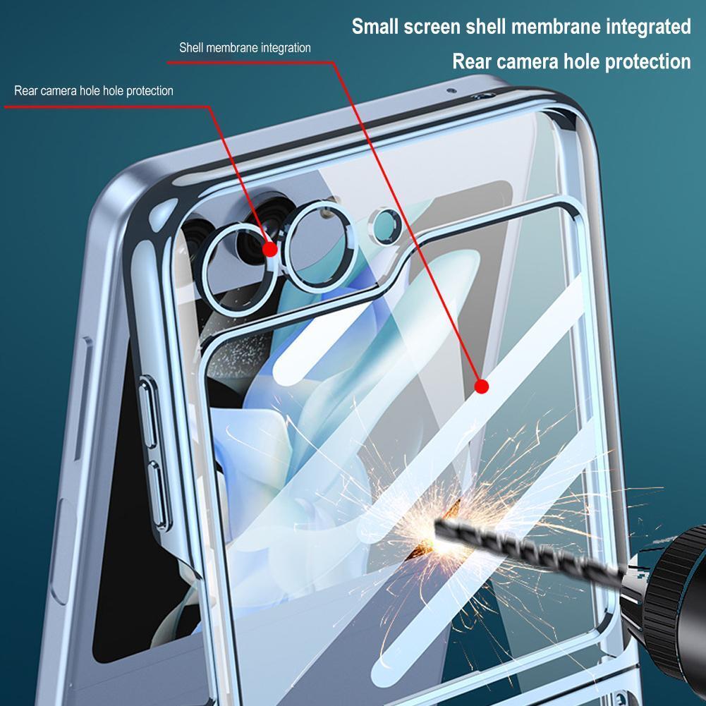 Samsung Galaxy Z Flip 5 Ultra-Thin Protective Chrome Series Case