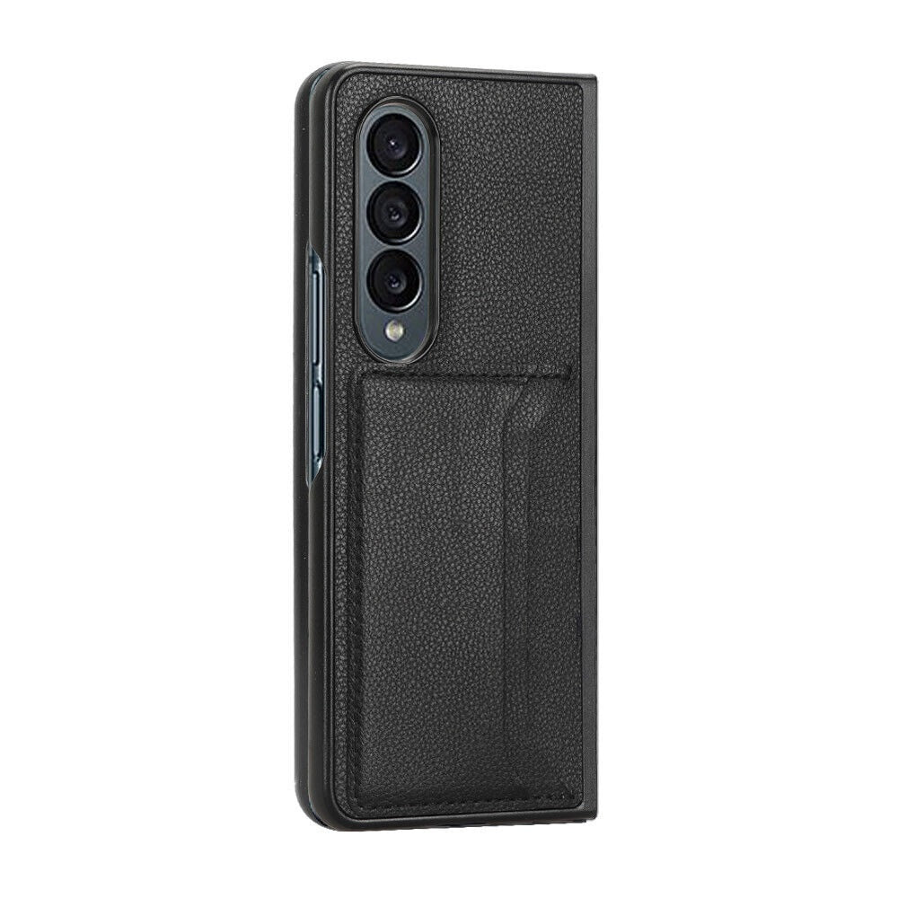 Samsung Galaxy Z Fold 4 Credit Card Slot Holder Leather Case
