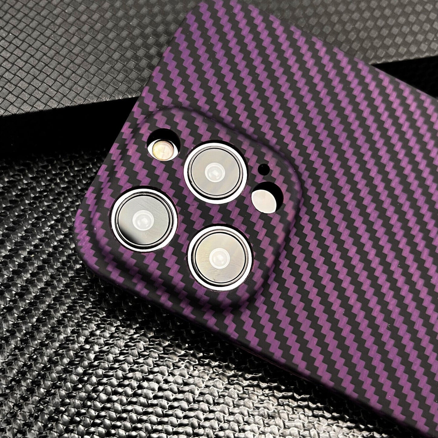 iPhone 15 Pro K-Doo Air Carbon Original Quality Full Coverage Case- Purple