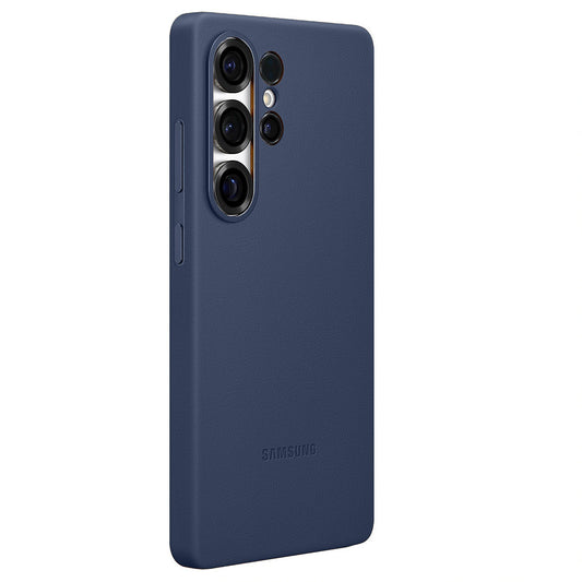 Samsung Galaxy S26 Ultra Leather Case, Kindsuit Leather Back Cover with Magsafe - Blue