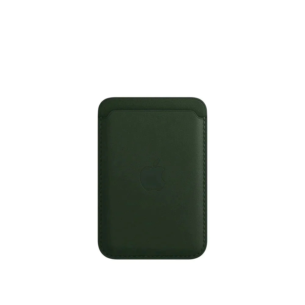 iPhone 12 Faux Leather Wallet Magsafe With Logo
