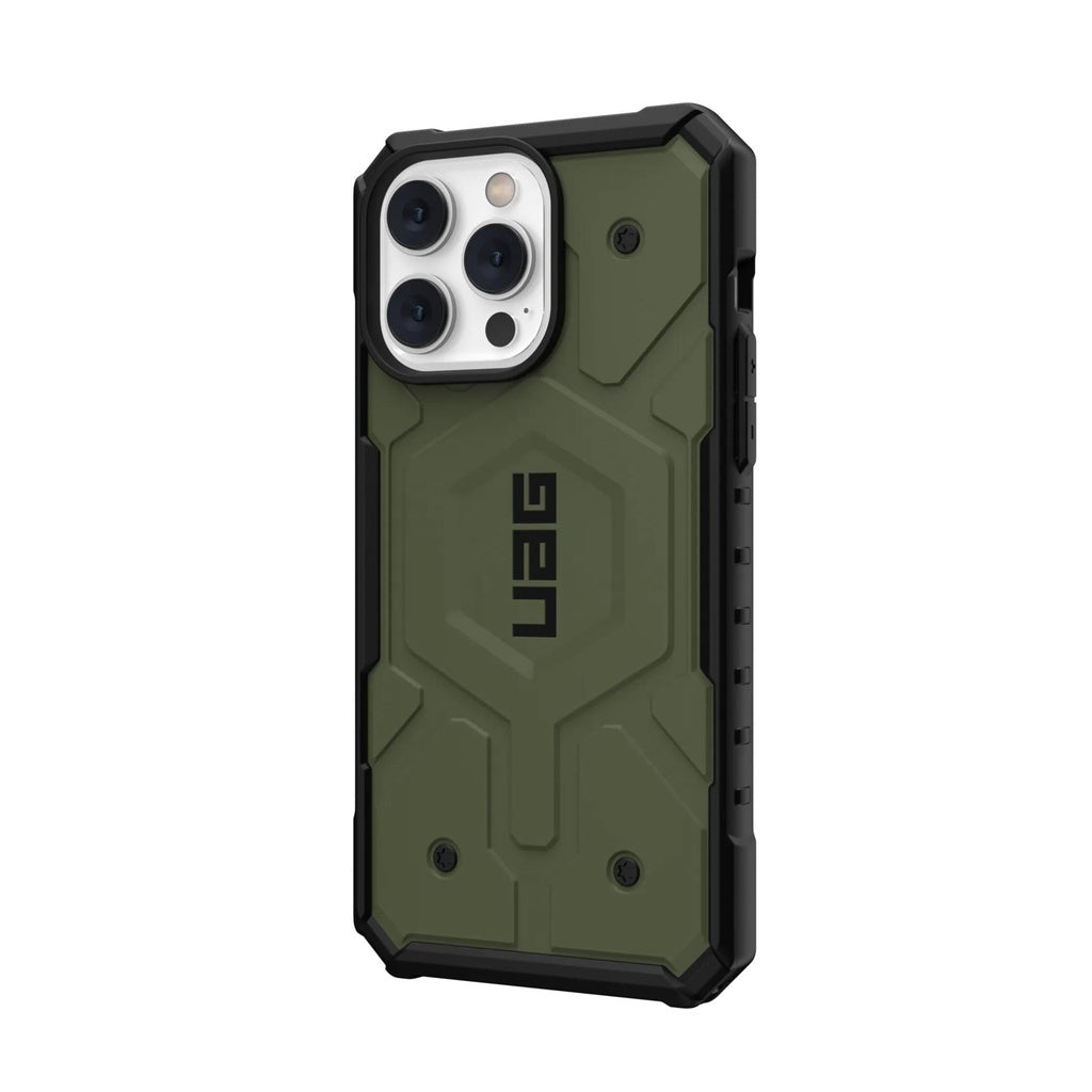 iPhone 15 Pro Max UAG Pathfinder Premium Rugged Shockproof Case With Magsafe-Dark Green