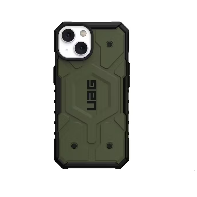 iPhone 15 UAG Pathfinder Premium Rugged Shockproof Case With Magsafe-Dark Green