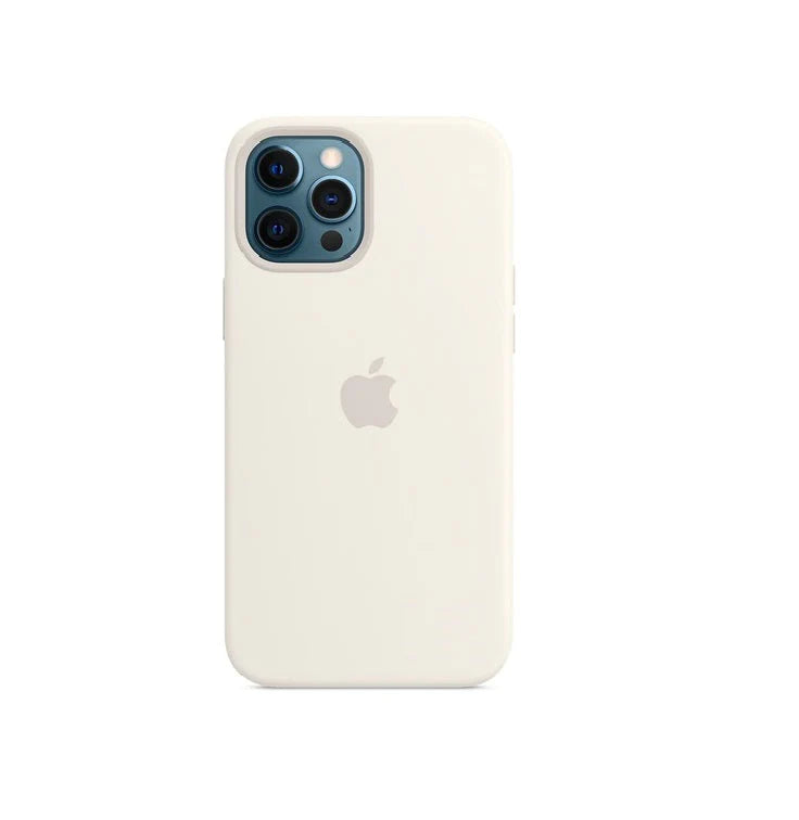 iPhone 14 Pro Max Silicon Case Liquid Silicon Inner Fabric with Logo