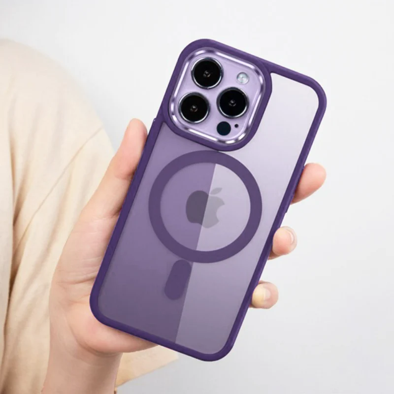 iPhone 14 Plus Hybrid Clear Case With Magsafe