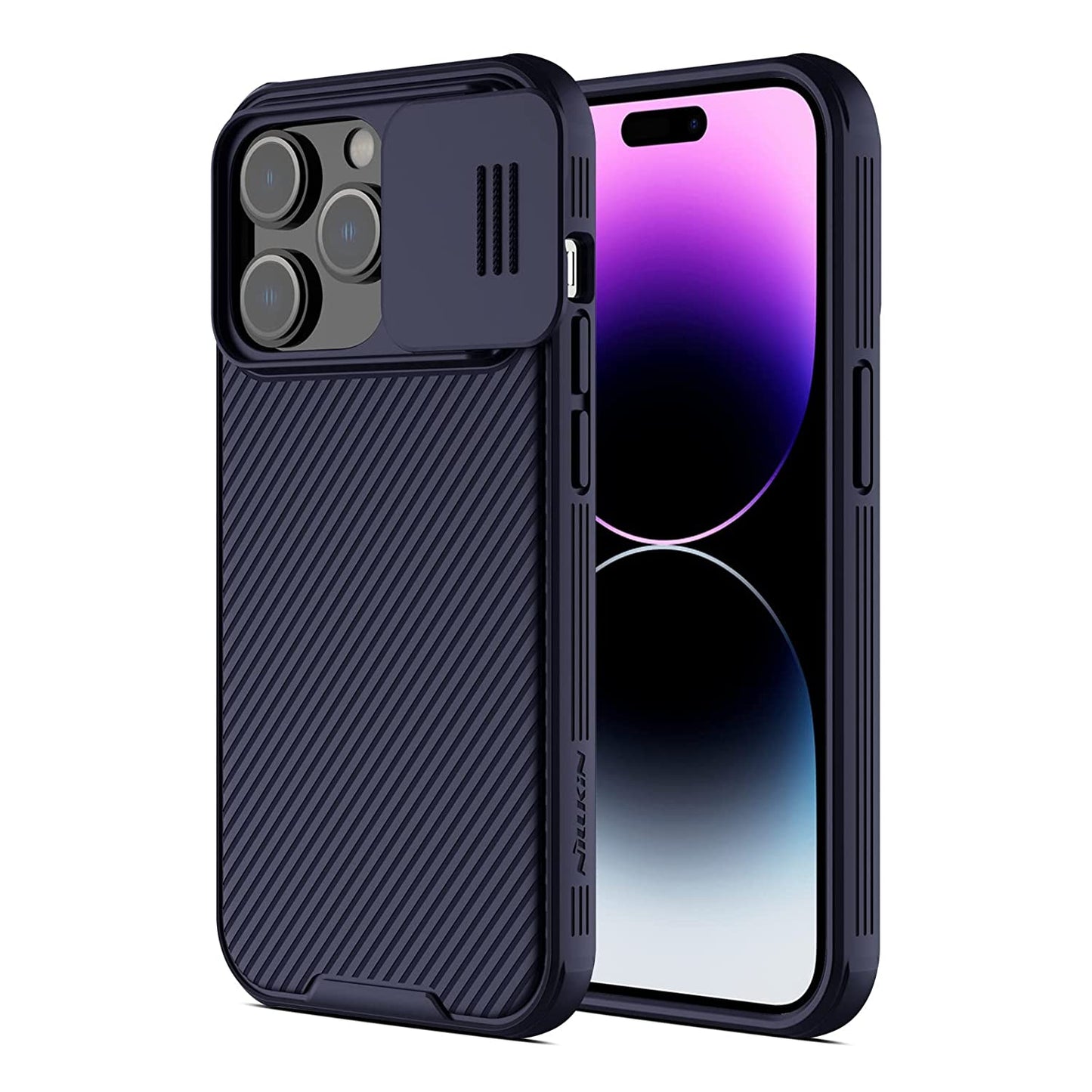 iPhone 14 Pro Nilkin CamShield Pro Camera Open Close All Side Protection Case