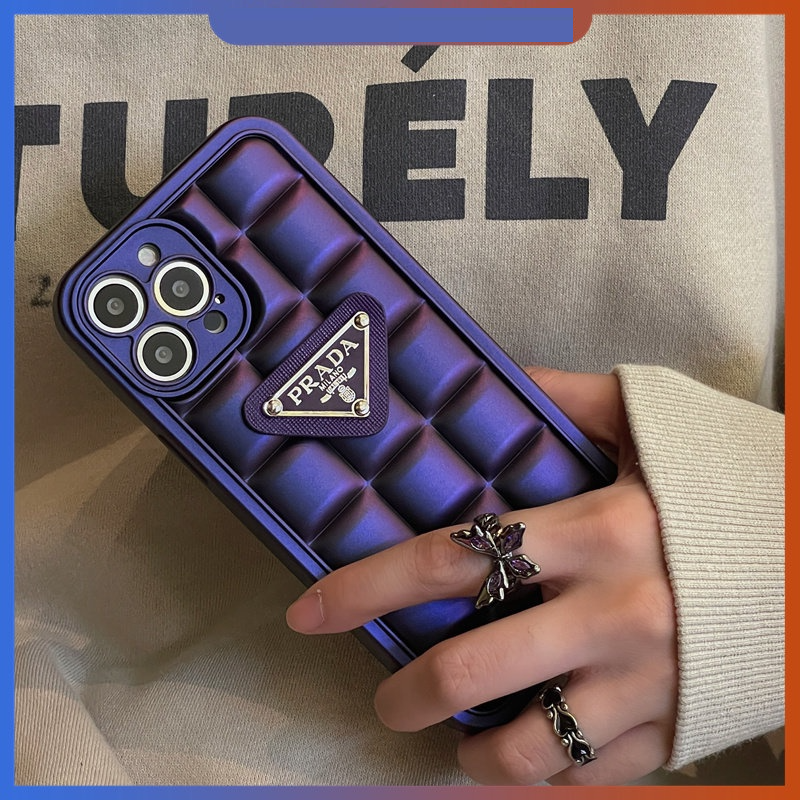 iPhone 14 Pro Luxury Prada Shaped Soft Case – elefcases iPhone 14 Pro Luxury Prada Shaped Soft Case – elefcases