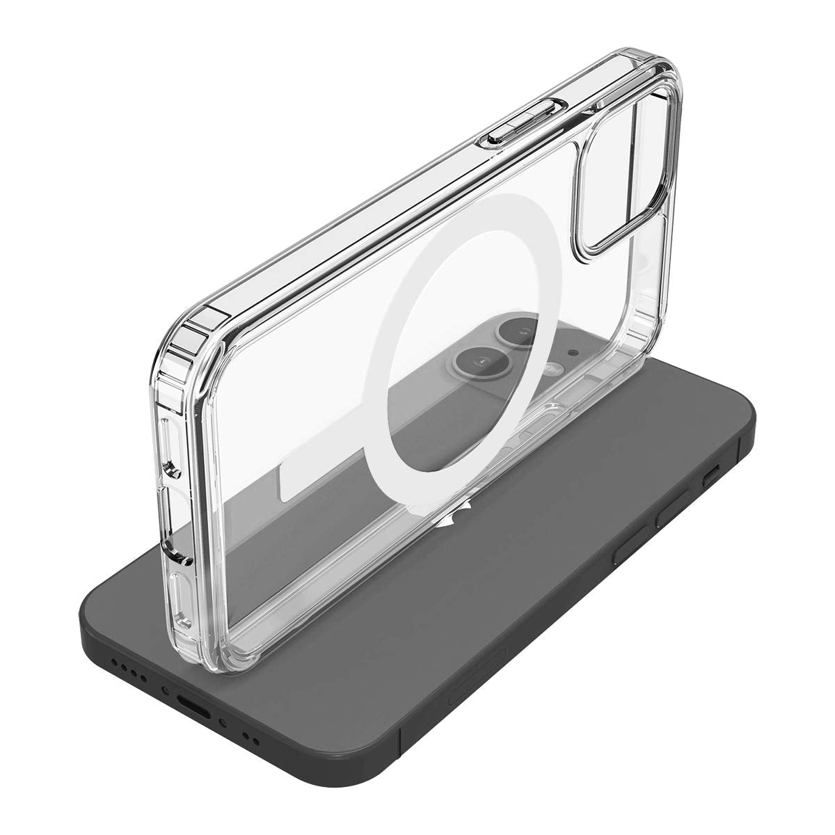 iPhone 13 Pro Max Ultra Hybrid Magnetic Protective Clear Case