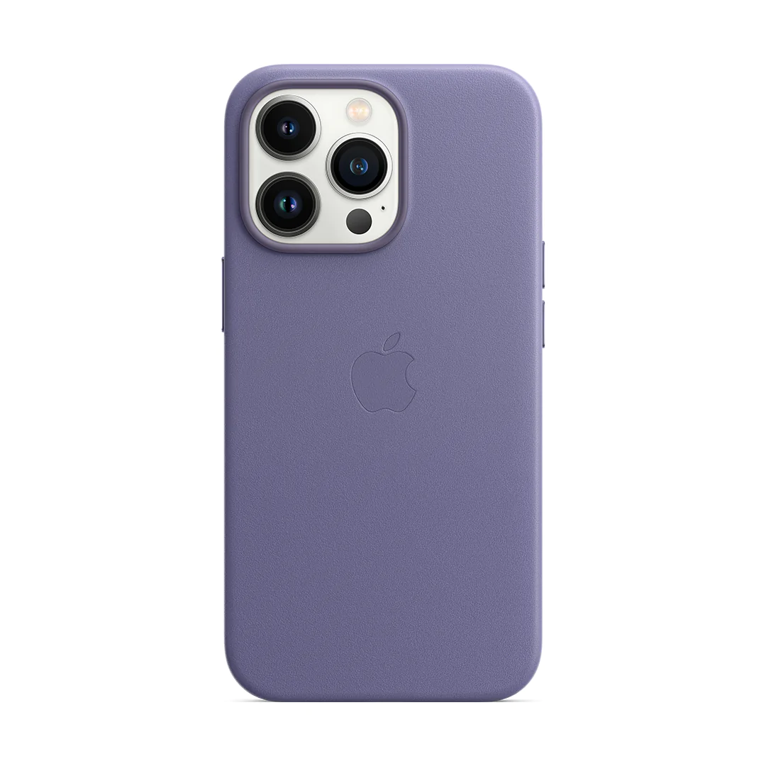 iphone 13 pro max purple leather case