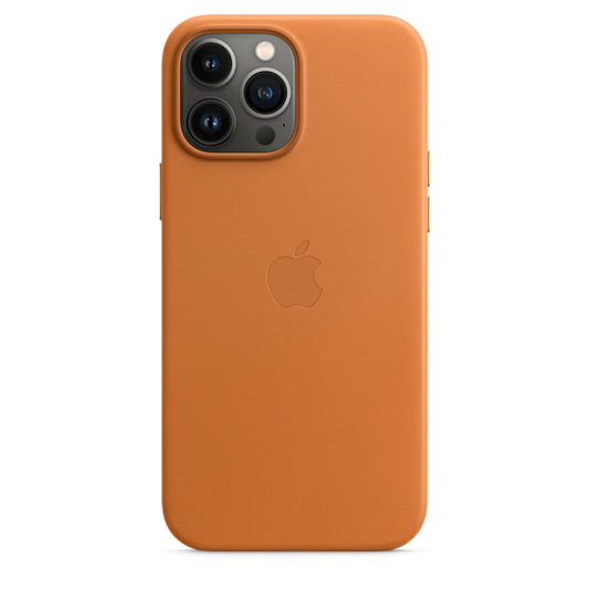 iPhone 14 Pro Max Leather Case with MagSafe -Brown