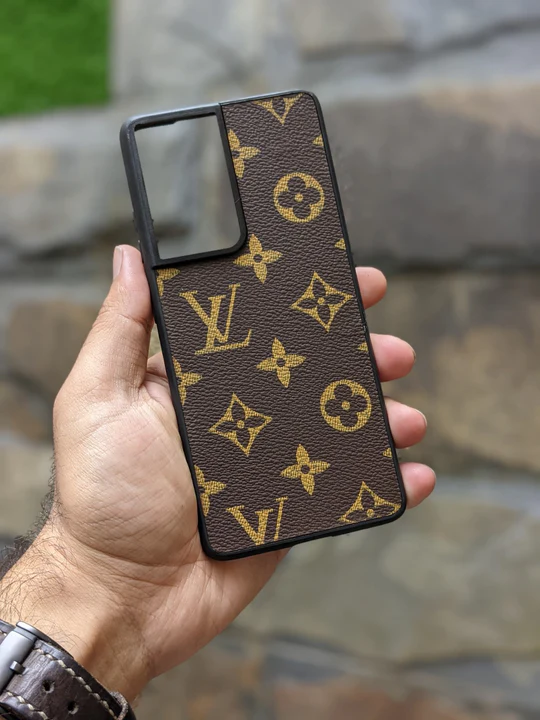 Samsung Galaxy S21 Ultra Louis Vuitton Leather Case elefcases