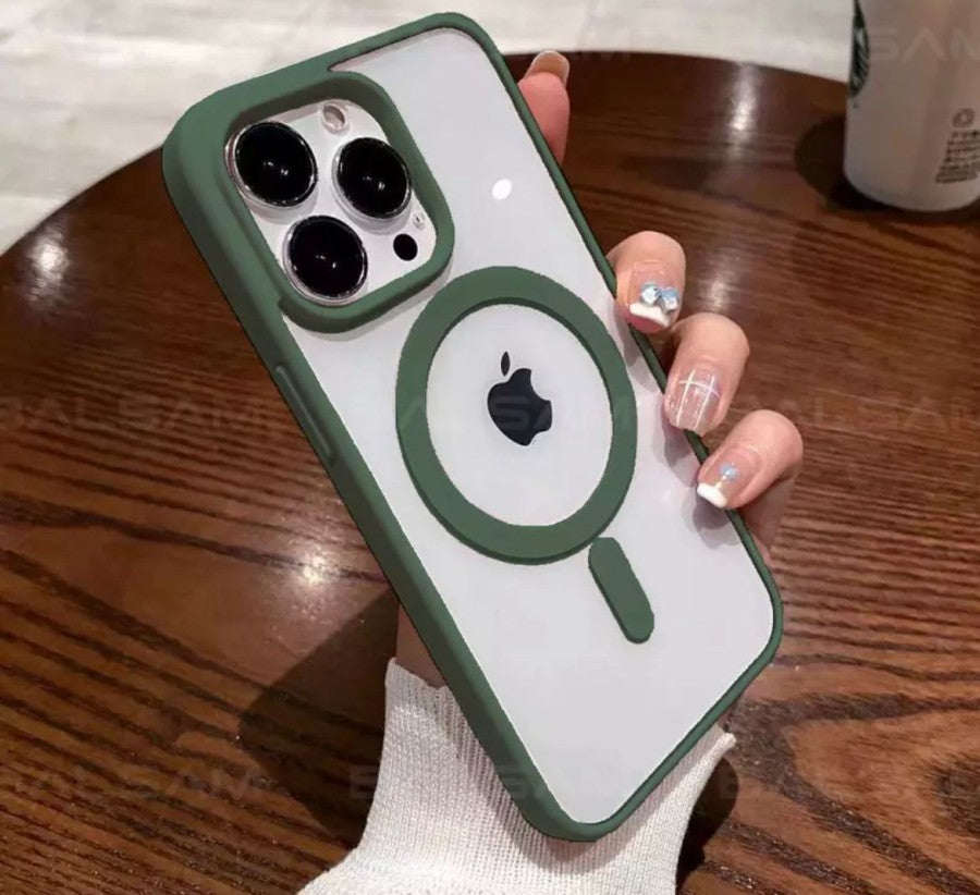 iPhone 13 Transparent Bumper Case With Magsafe