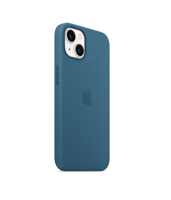 iPhone 14 Plus Glass Original Liquid Silicon Case with Logo