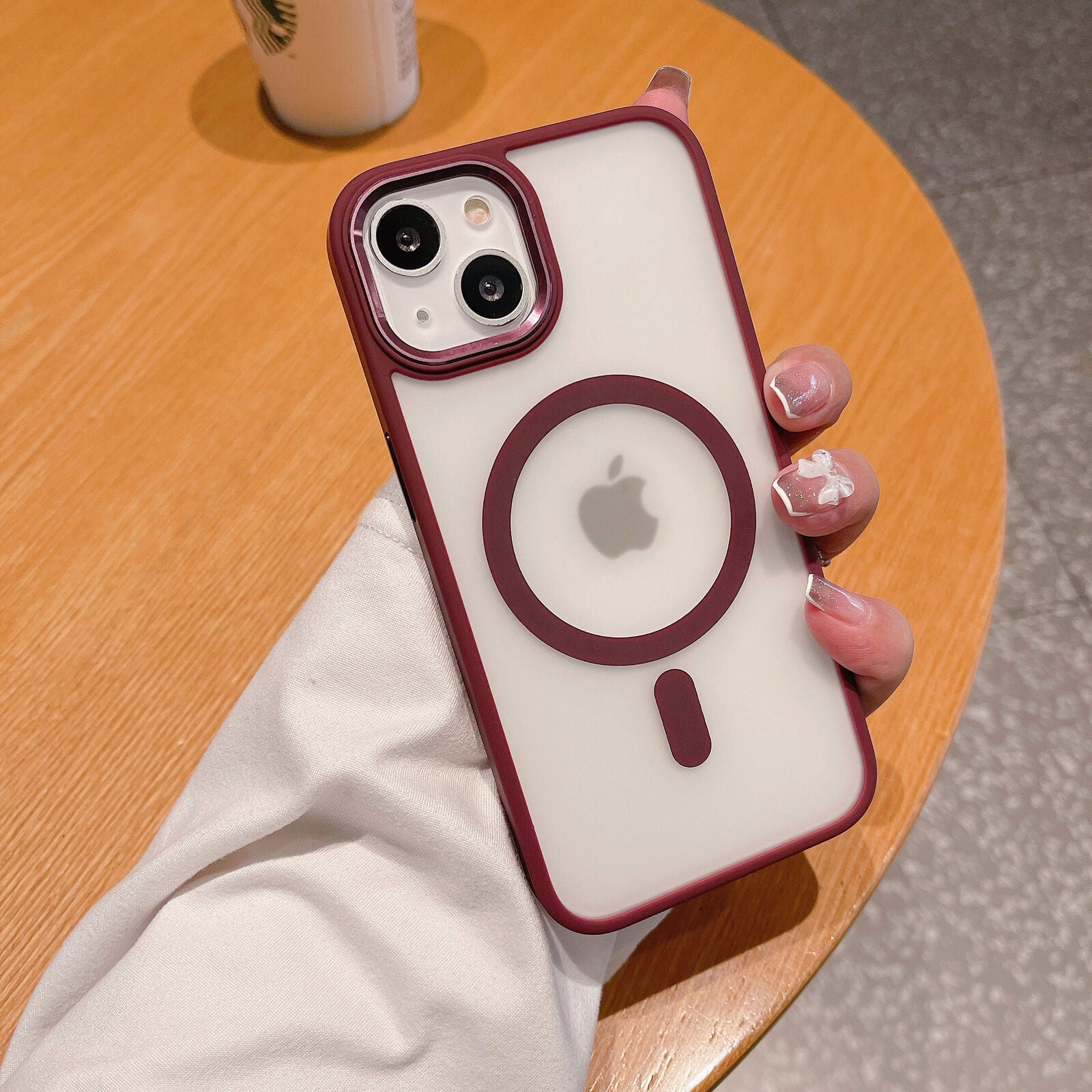 iPhone 13 Transparent Bumper Case With Magsafe