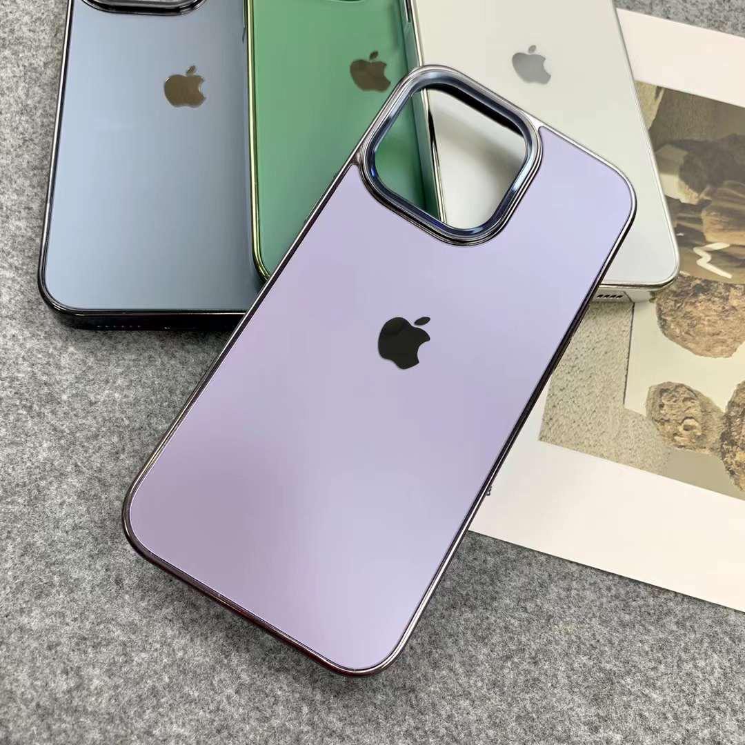 iPhone 13 High Quality Electorplating Logo Case