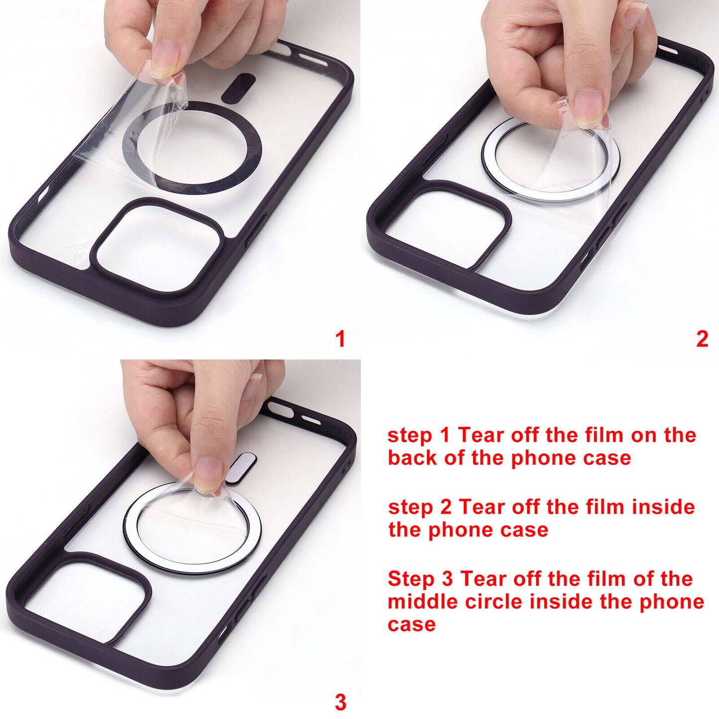 iPhone 13 Transparent Bumper Case With Magsafe