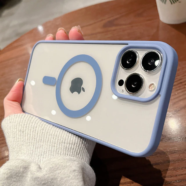 iPhone 13 Transparent Bumper Case With Magsafe