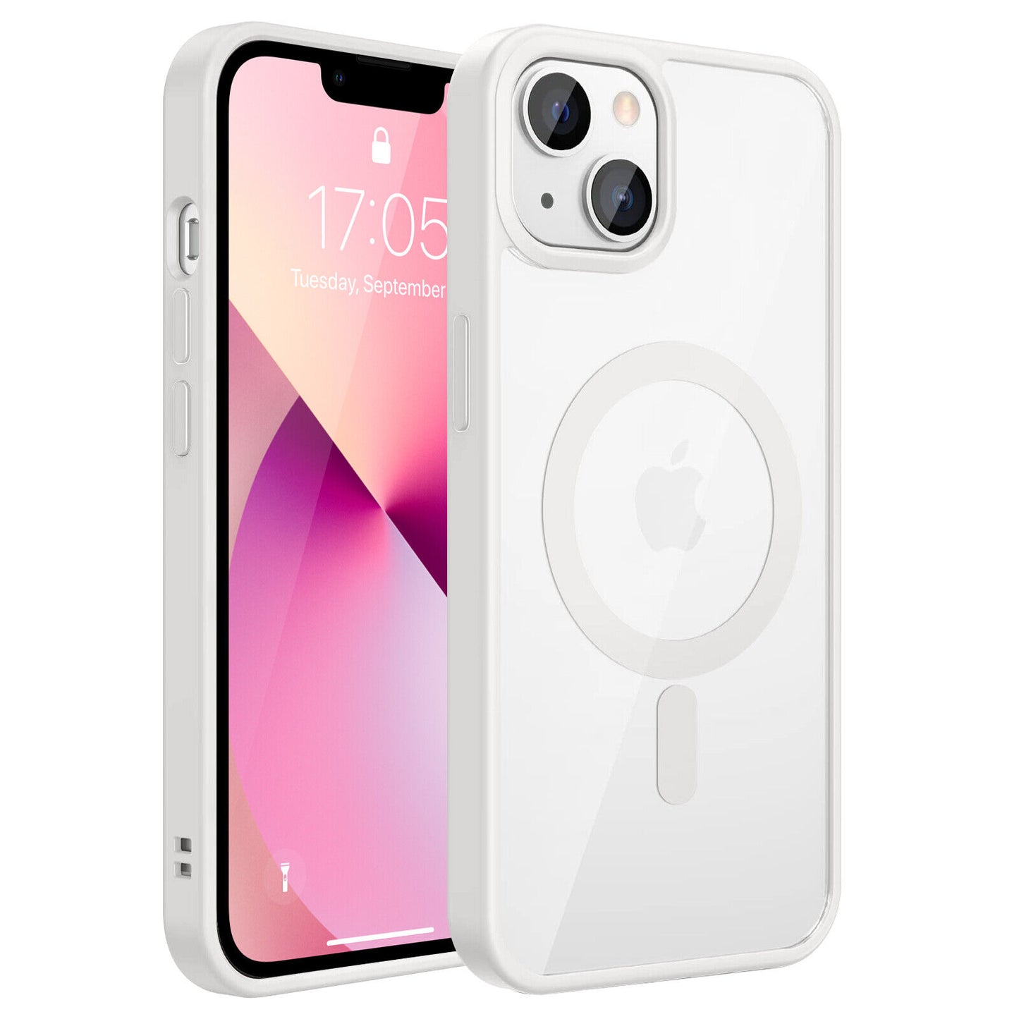 iPhone 13 Transparent Bumper Case With Magsafe