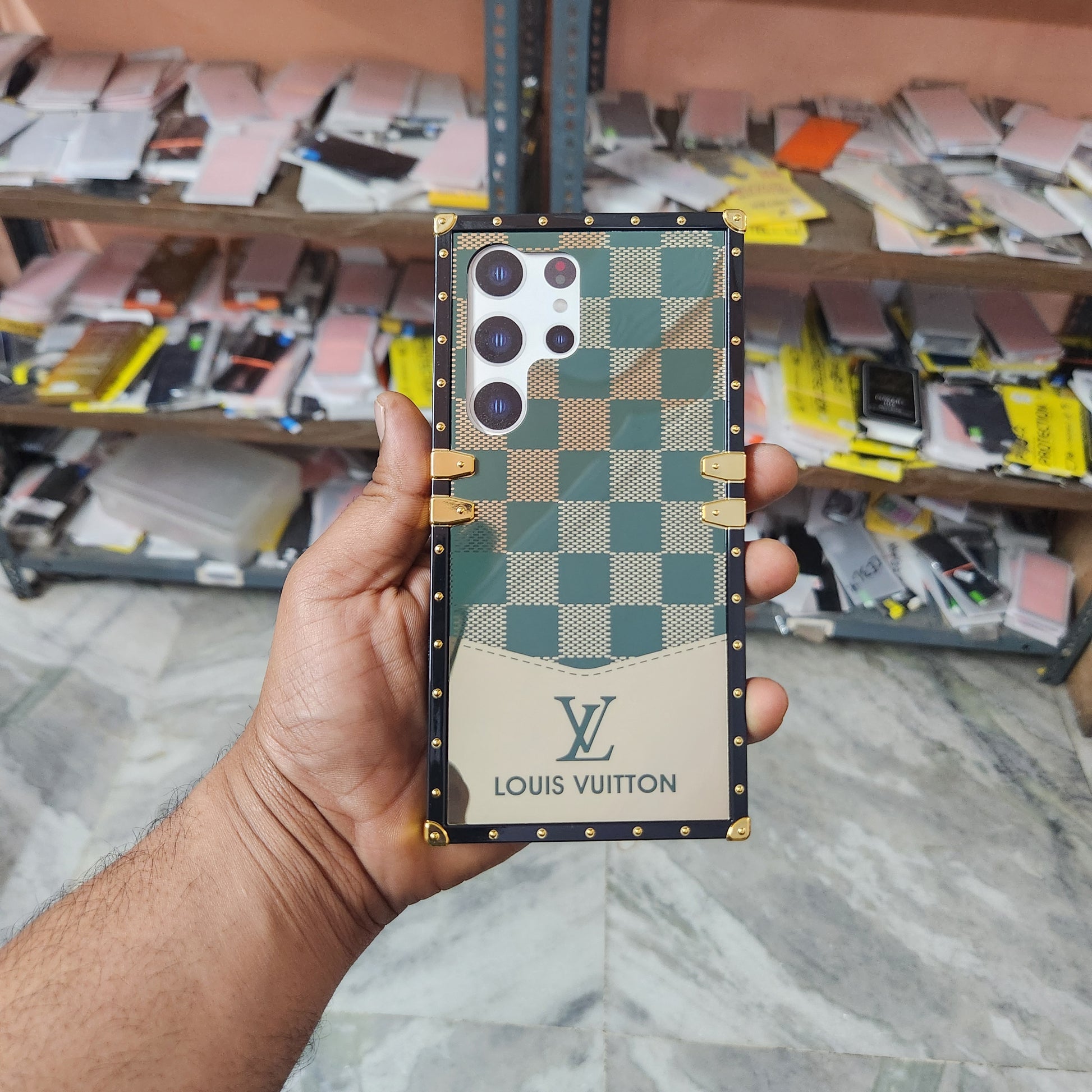 Samsung Galaxy Lv Square Case Samsung Galaxy S24 Ultra Luxury