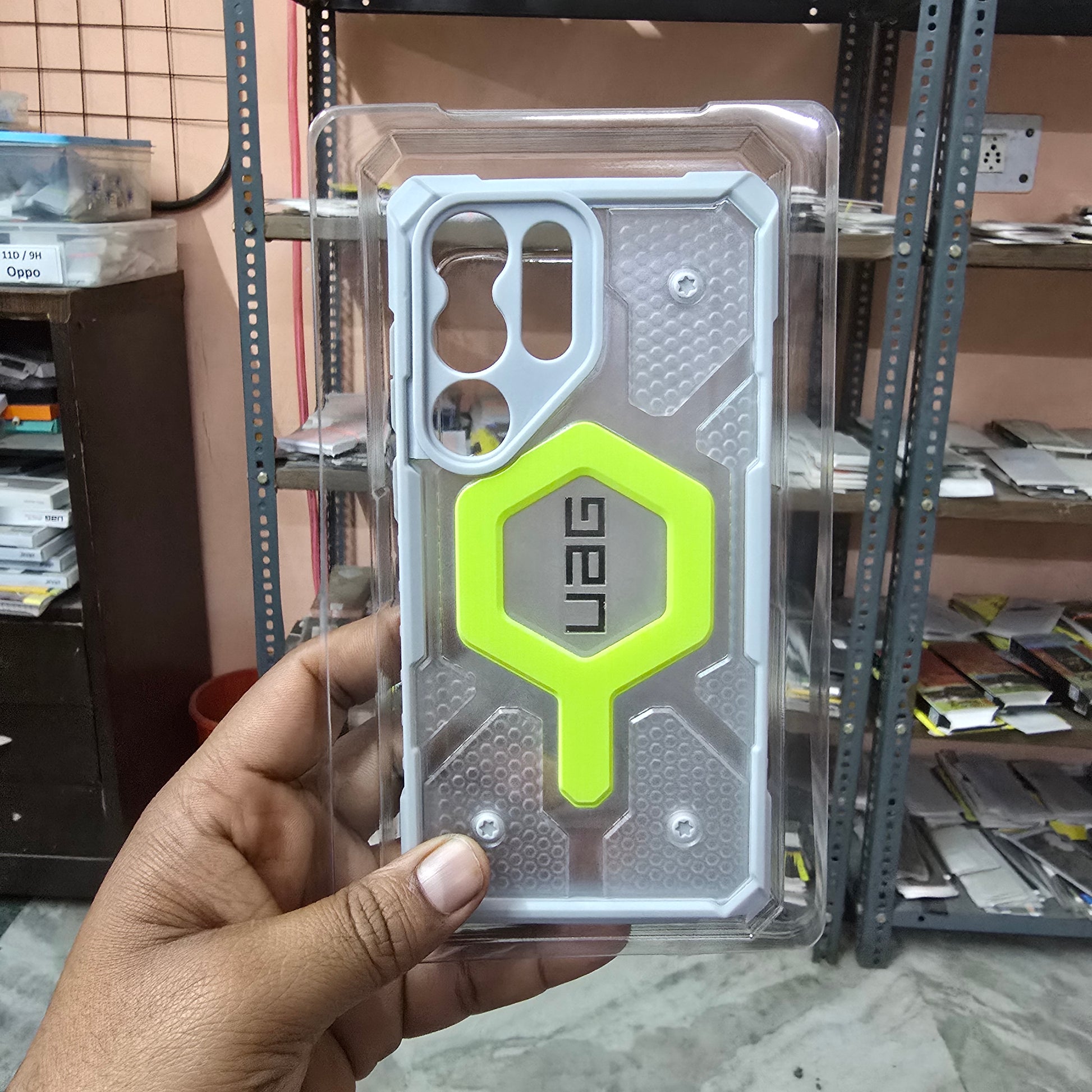 Samsung Galaxy S23 Ultra UAG Case, Pathfinder Premium Rugged Shockproof Case With Magsafe - Neon