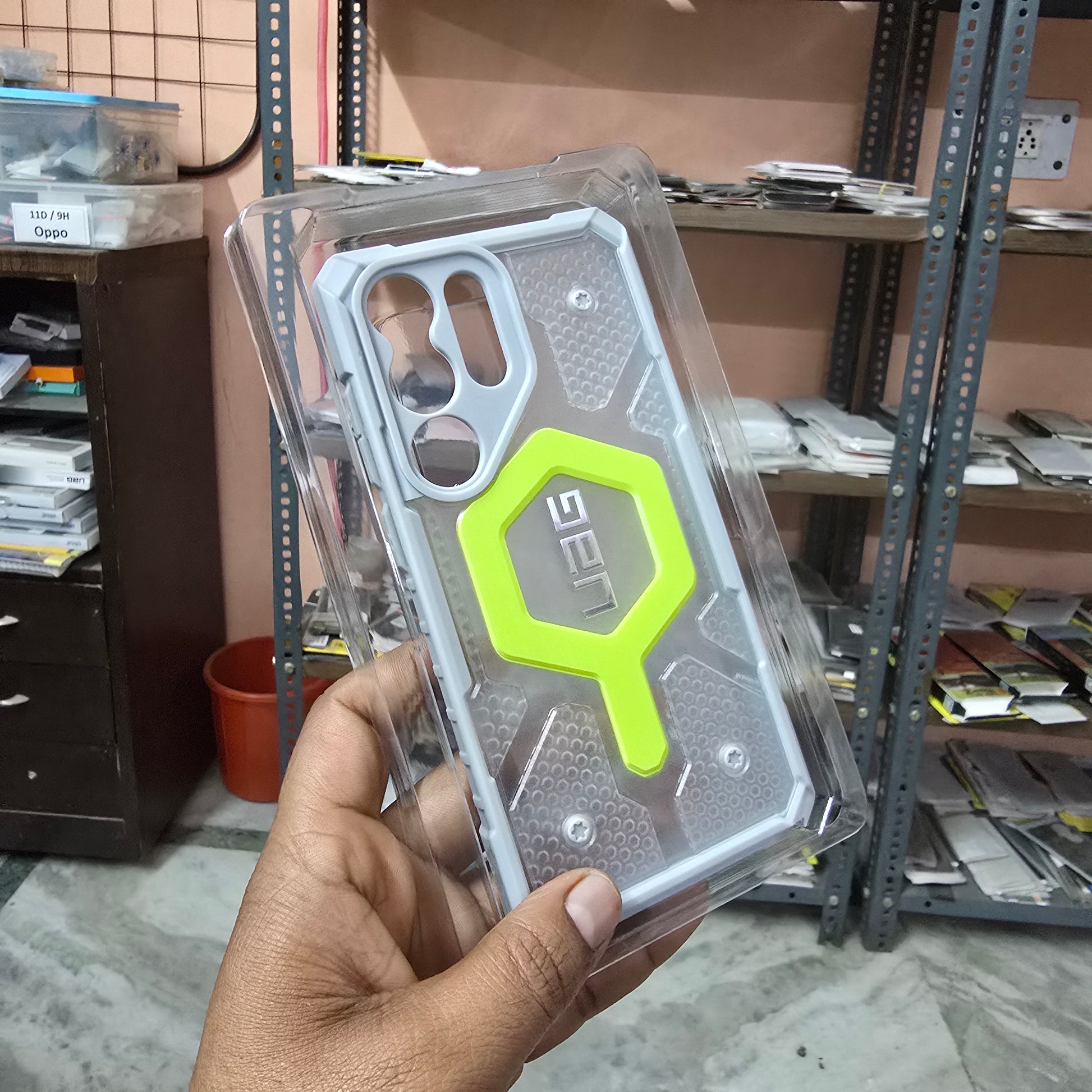 Samsung Galaxy S23 Ultra UAG Case, Pathfinder Premium Rugged Shockproof Case With Magsafe - Neon