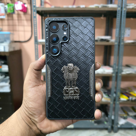 Samsung Galaxy S25 Ultra "Satyamev Jayate" Case with "Ashok Chinh"