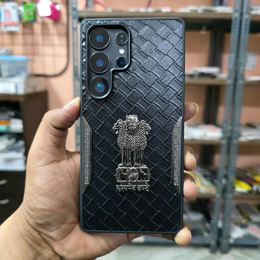 Samsung Galaxy S23 Ultra "Satyamev Jayate" Case with "Ashok Chinh"