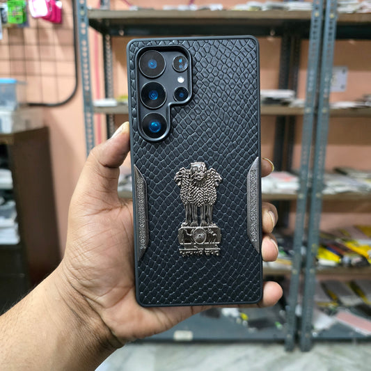 Samsung Galaxy S25 Ultra "Satyamev Jayate" Case with "Ashok Chinh"