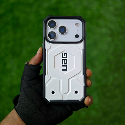 iPhone 17 Pro Max UAG Case, Pathfinder Series Rugged Armor Case with Magsafe - White