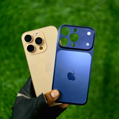 Convertor for iPhone 16 Pro into iPhone 17 Pro Aluminum Metal Back Plate