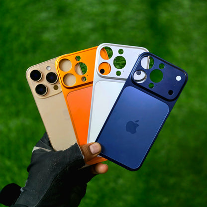 Convertor for iPhone 16 Pro into iPhone 17 Pro Aluminum Metal Back Plate