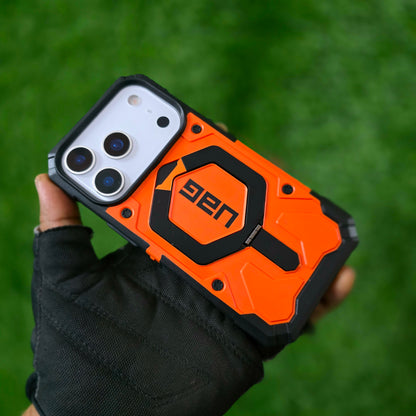 iPhone 17 Pro UAG Case, Military Grade Protective UAG Pathfinder Series with Magsafe & Kickstand - Orange
