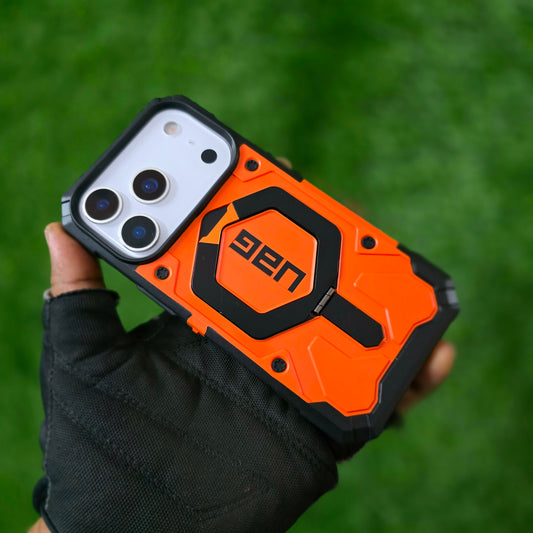 iPhone 17 Pro UAG Case, Military Grade Protective UAG Pathfinder Series with Magsafe & Kickstand - Orange