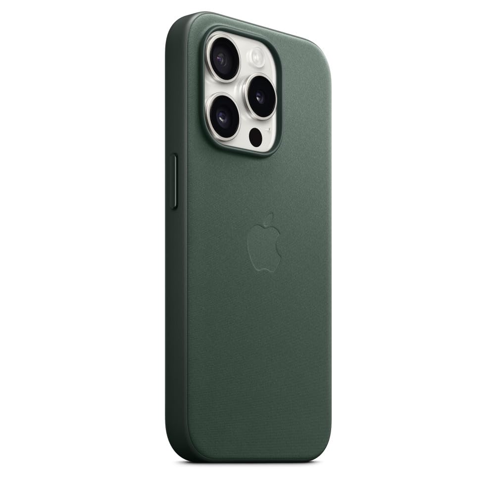 iPhone 15 Pro FineWoven Case with MagSafe - Evergreen